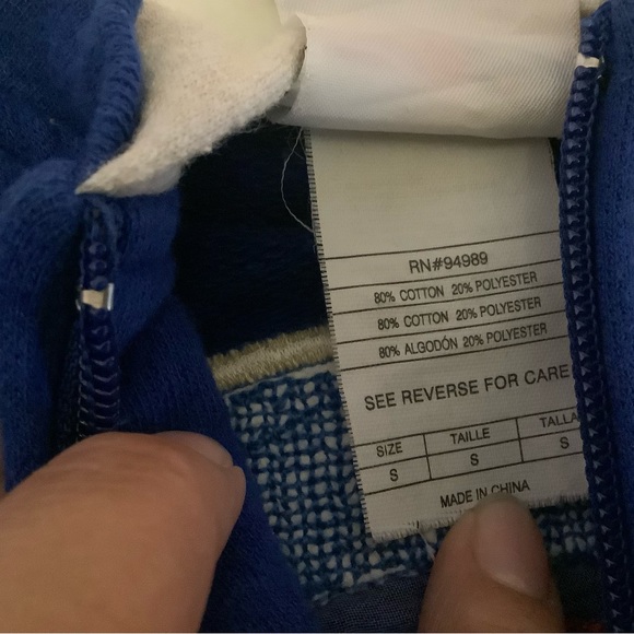 Chicago Cub’s blue and white jacket (size small) - Picture 8 of 10